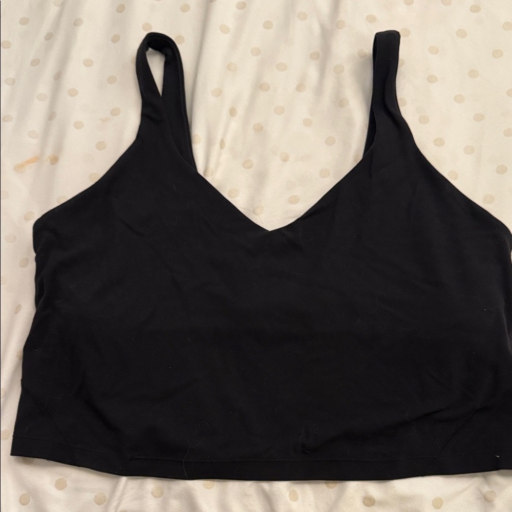 lululemon athletica Black Tank Top